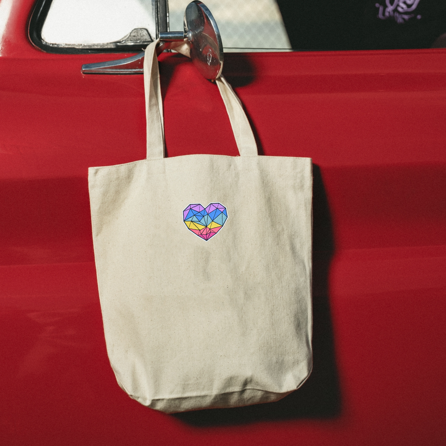 Rainbow Diamond Heart
